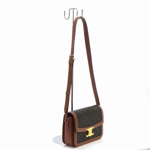 Celine Classic Triomphe Bag Canvas Tan - Picture 2 of 16